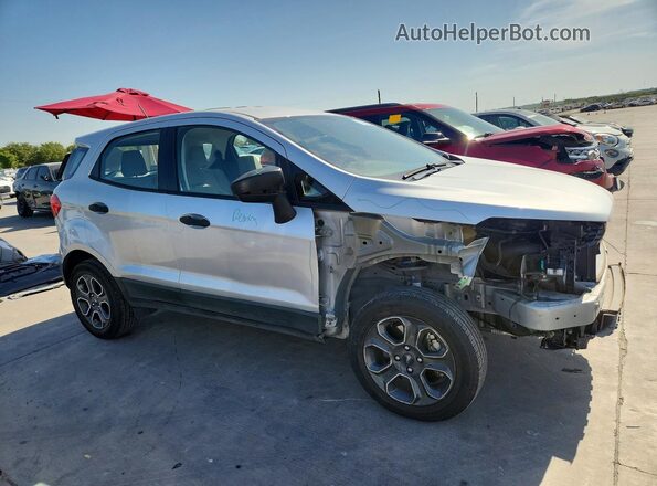 MAJ3P1RE1JC196856 2018 FORD ECOSPORT Silver Przód prawy