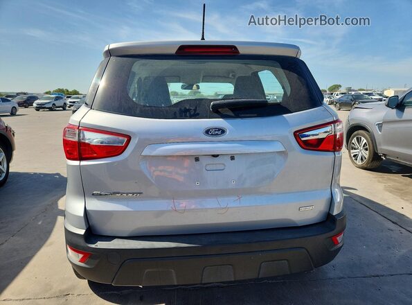 MAJ3P1RE1JC196856 2018 FORD ECOSPORT Silver Widok z tyłu