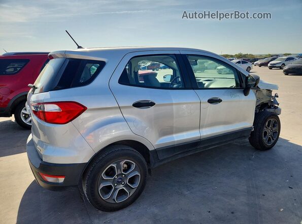 MAJ3P1RE1JC196856 2018 FORD ECOSPORT Silver Tył prawy