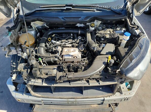 MAJ3P1RE1JC196856 2018 FORD ECOSPORT Silver Widok komory silnika
