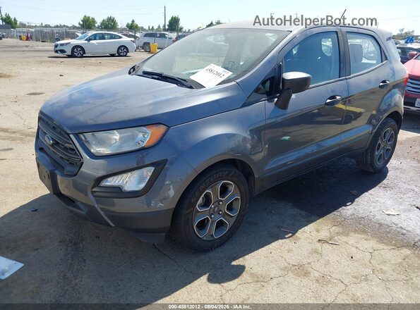 MAJ3P1RE3JC172428 2018 FORD ECOSPORT Gray Przód lewy