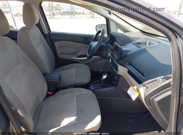 MAJ3P1RE3JC172428 2018 FORD ECOSPORT Gray Widok wnętrza z przodu