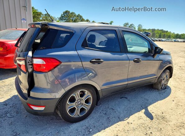 MAJ3P1RE4JC168551 2018 FORD ECOSPORT Gray Задня права чверть