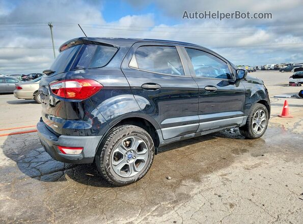 MAJ3P1RE4JC230451 2018 FORD ECOSPORT Black Tył prawy
