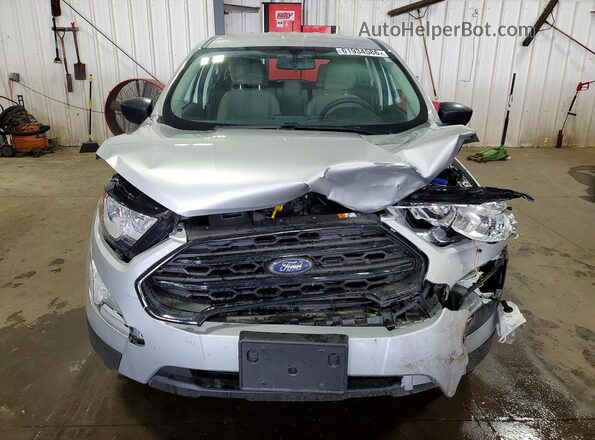 MAJ3P1RE7JC180564 2018 FORD ECOSPORT Silver Вид спереду
