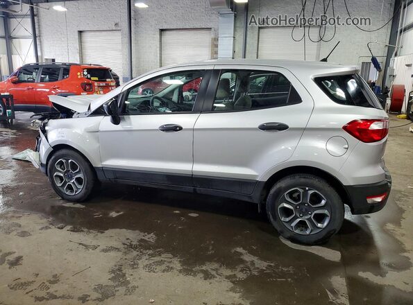 MAJ3P1RE7JC180564 2018 FORD ECOSPORT Silver Задня ліва чверть