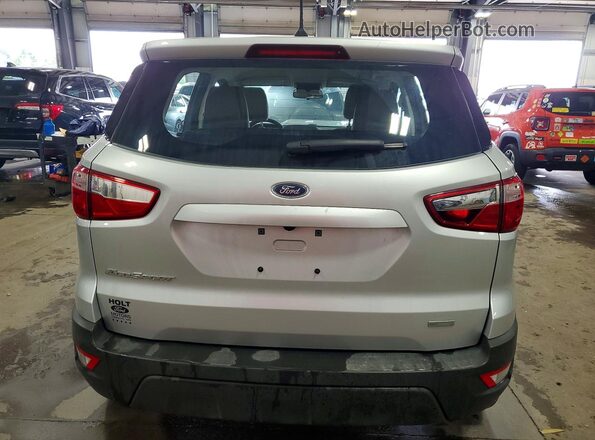 MAJ3P1RE7JC180564 2018 FORD ECOSPORT Silver Вид ззаду