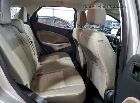 MAJ3P1RE7JC180564 2018 FORD ECOSPORT Silver Вид задніх сидінь