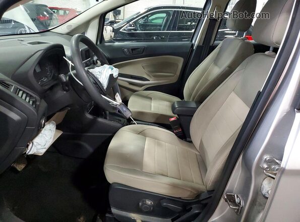 MAJ3P1RE7JC180564 2018 FORD ECOSPORT Silver Вид салону спереду