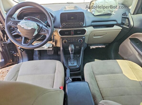 MAJ3P1RE8JC175065 2018 FORD ECOSPORT Черный Вид панели приборов