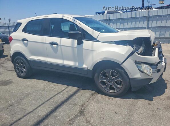 MAJ3P1RE8JC207299 2018 FORD ECOSPORT White Front right