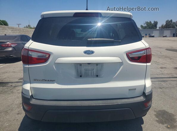 MAJ3P1RE8JC207299 2018 FORD ECOSPORT White Rear view