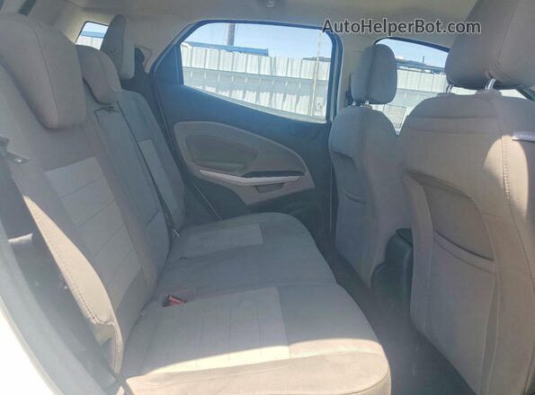 MAJ3P1RE8JC207299 2018 FORD ECOSPORT White Rear interior view