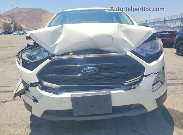 MAJ3P1RE8JC207299 2018 FORD ECOSPORT White Front view