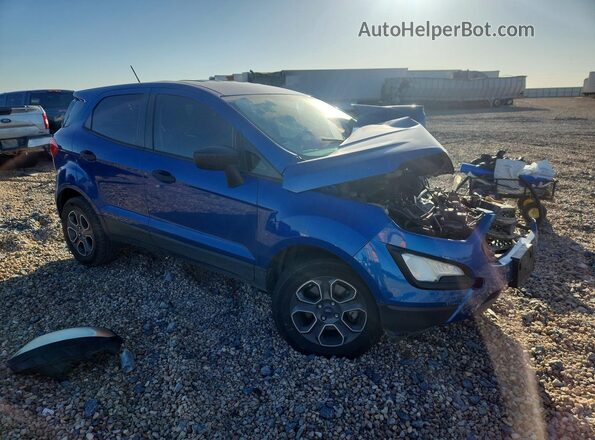 MAJ3P1RE8JC227438 2018 FORD ECOSPORT Blue წინა მარჯვენა