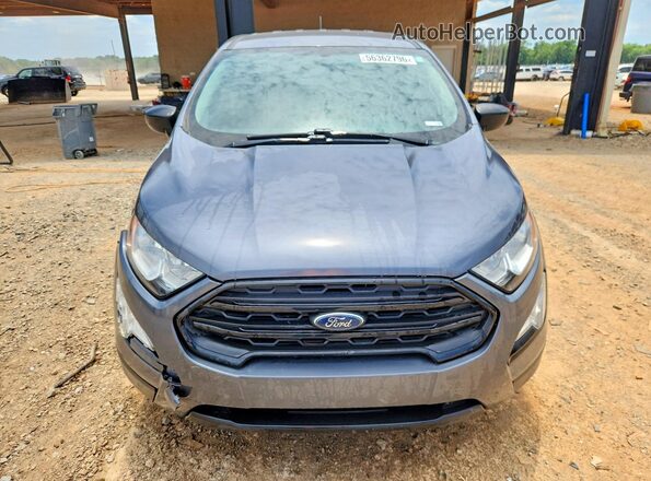 MAJ3P1REXJC242572 2018 FORD ECOSPORT Gray Widok z przodu