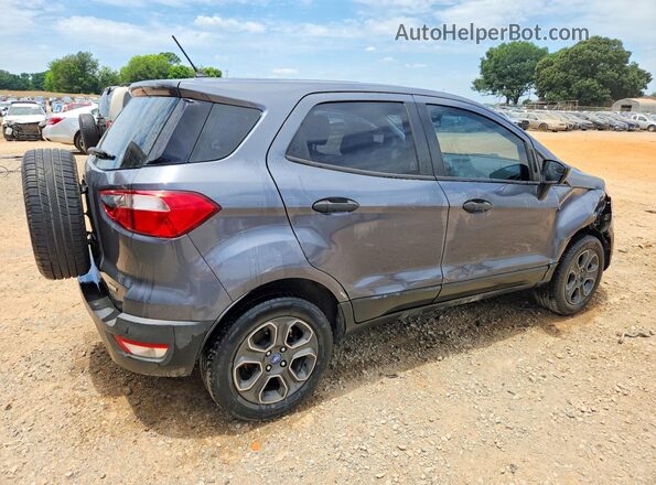 MAJ3P1REXJC242572 2018 FORD ECOSPORT Gray Tył prawy