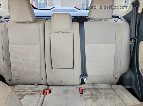 MAJ3P1REXJC242572 2018 FORD ECOSPORT Gray Widok tylnych siedzeń