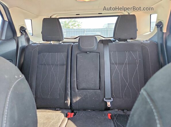 MAJ3P1TE0JC160939 2018 FORD ECOSPORT White Вид задніх сидінь