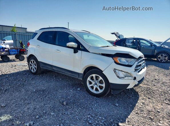 MAJ3P1TE0JC160939 2018 FORD ECOSPORT White Передня права чверть