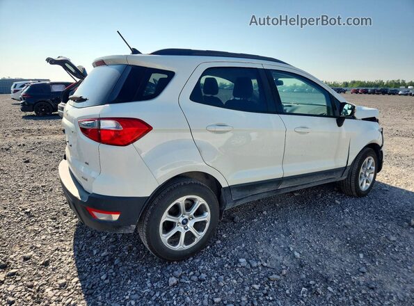 MAJ3P1TE0JC160939 2018 FORD ECOSPORT White Задня права чверть