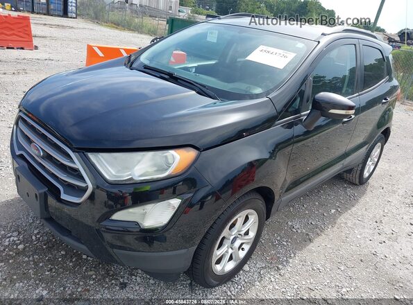 MAJ3P1TE0JC210285 2018 FORD ECOSPORT Black Դիմացի տեսք