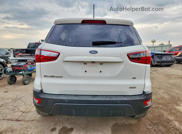 MAJ3P1TE0JC230567 2018 FORD ECOSPORT Белый Вид сзади