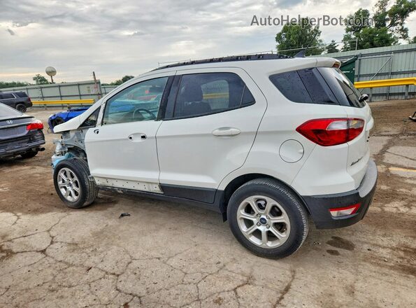 MAJ3P1TE0JC230567 2018 FORD ECOSPORT Белый Задняя левая четверть