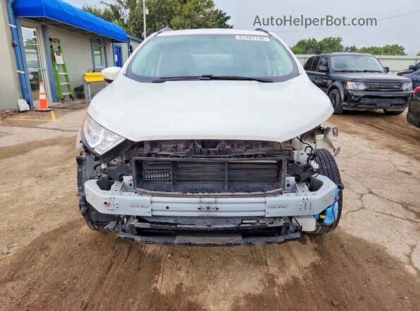 MAJ3P1TE0JC230567 2018 FORD ECOSPORT Белый Вид спереди
