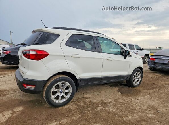 MAJ3P1TE0JC230567 2018 FORD ECOSPORT Белый Задняя правая четверть