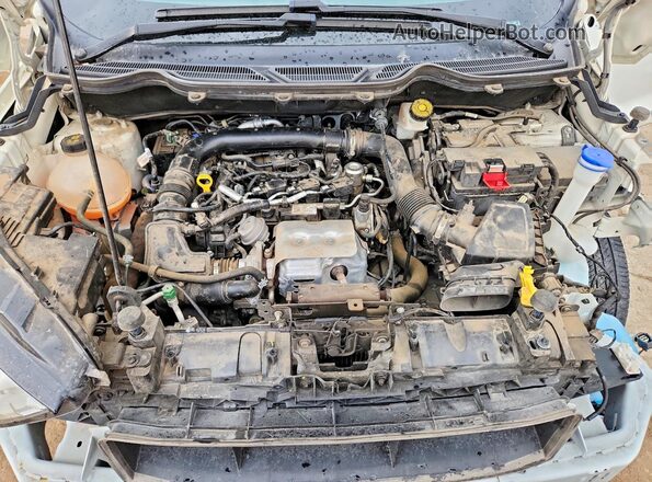 MAJ3P1TE0JC230567 2018 FORD ECOSPORT Белый Вид задней части салона
