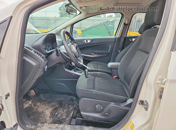 MAJ3P1TE0JC230567 2018 FORD ECOSPORT Белый Вид салона спереди