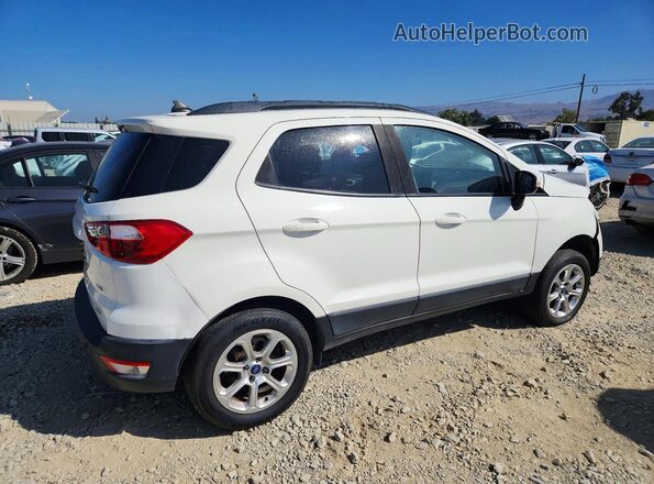 MAJ3P1TE1JC175823 2018 FORD ECOSPORT White უკანა მარჯვენა