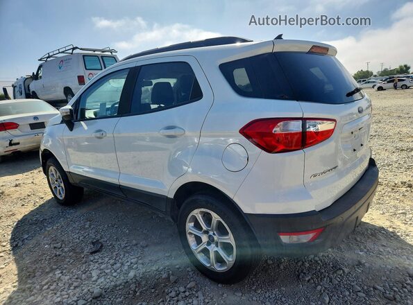 MAJ3P1TE1JC175823 2018 FORD ECOSPORT White უკანა მარცხენა