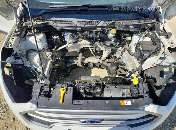 MAJ3P1TE1JC175823 2018 FORD ECOSPORT White ძრავის განყოფილების ხედი