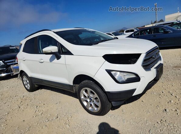 MAJ3P1TE1JC175823 2018 FORD ECOSPORT White წინა მარჯვენა
