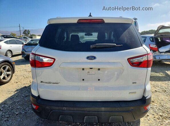 MAJ3P1TE1JC175823 2018 FORD ECOSPORT White უკანა ხედი