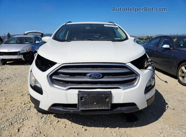 MAJ3P1TE1JC175823 2018 FORD ECOSPORT White წინა ხედი