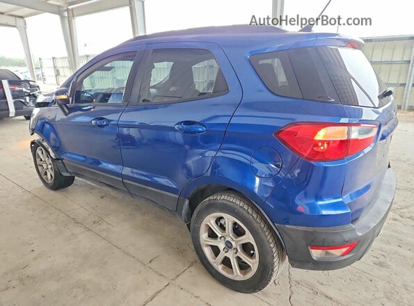 MAJ3P1TE1JC201983 2018 FORD ECOSPORT Blue Rear left