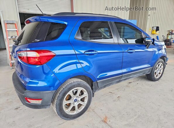 MAJ3P1TE1JC201983 2018 FORD ECOSPORT Blue Rear right