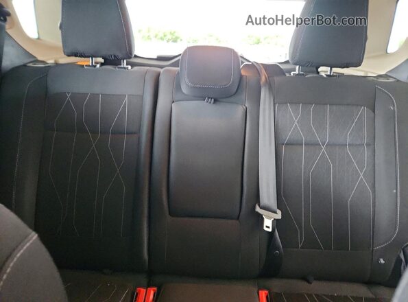 MAJ3P1TE1JC201983 2018 FORD ECOSPORT Blue Rear seats view