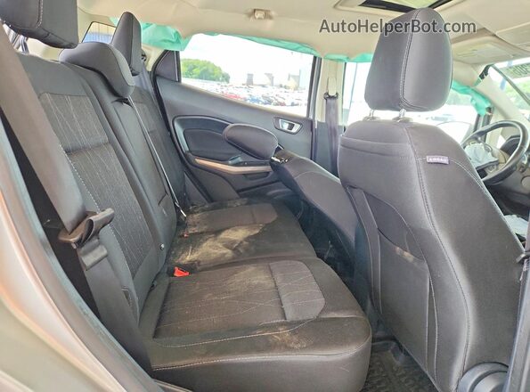 MAJ3P1TE1JC220114 2018 FORD ECOSPORT Silver Вид задніх сидінь