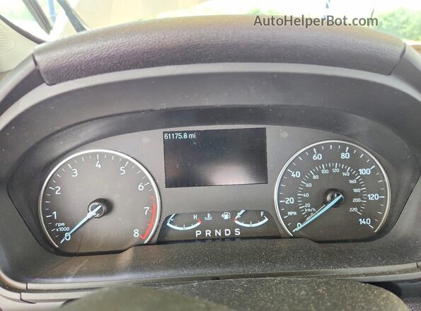 MAJ3P1TE1JC220114 2018 FORD ECOSPORT Silver Вид щитка приладів