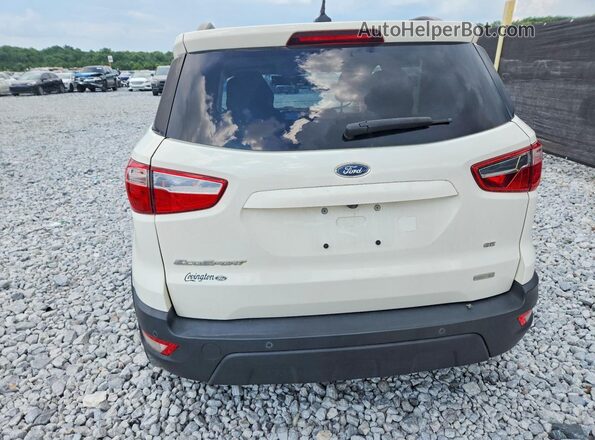 MAJ3P1TE2JC205377 2018 FORD ECOSPORT White Հետևի տեսք
