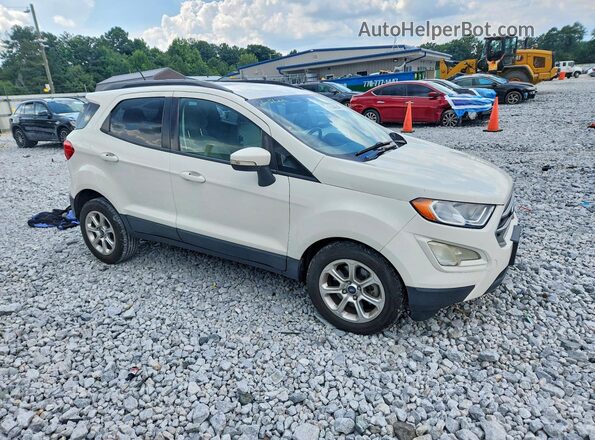 MAJ3P1TE2JC205377 2018 FORD ECOSPORT White Առջևի աջ