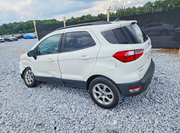 MAJ3P1TE2JC205377 2018 FORD ECOSPORT White Հետևի ձախ