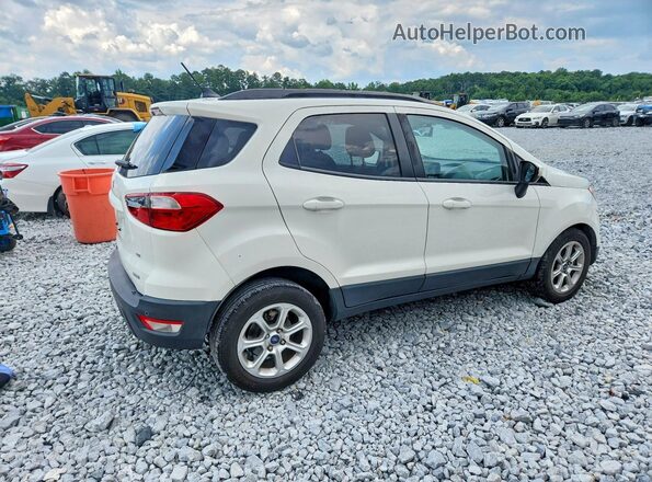 MAJ3P1TE2JC205377 2018 FORD ECOSPORT White Հետևի աջ