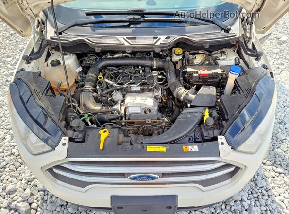 MAJ3P1TE2JC205377 2018 FORD ECOSPORT White Սալոնի հետևի տեսք