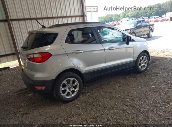 MAJ3P1TE2JC237522 2018 FORD ECOSPORT Серебряный Задняя правая четверть