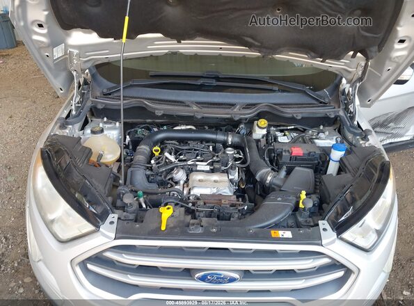 MAJ3P1TE2JC237522 2018 FORD ECOSPORT Серебряный Вид сзади